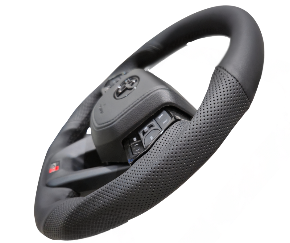 Angle View Steering Wheel